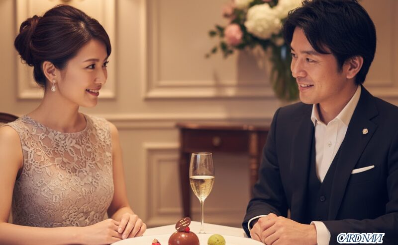 記念日ディナーに最適な高級フレンチレストランの雰囲気